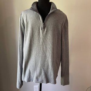 Hugo Boss, Sz L, high-neck zipper sweatshirt
